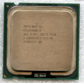 CPU Desktop Intel Celeron D 365