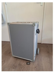 Koffer Veron met instrumenten lade tweedehands, grijs