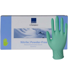 Abena Nitril handschoenen GROEN, maat L