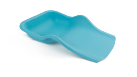 Opvangschaal siliconen blauw