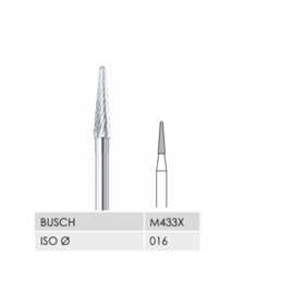 Tungsten fissuur M433X-016