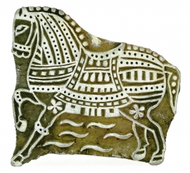 stempel paard