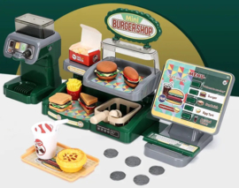 Burger Bar, Hamburger Bar, Burger Shop, Fastfood Restaurant