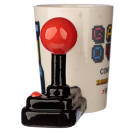 Keramiek mok Joystick arcade print