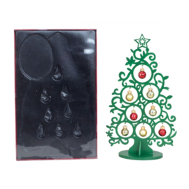 Kerstboom van hout Groen 30 cm