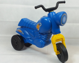 Loopfiets, Loopmotor, Motorfiets Classic Blauw 32 cm