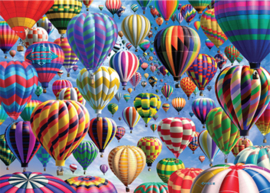 Double-Trouble Puzzle - Balloons Dubbelzijdige Puzzel Luchtballonnen