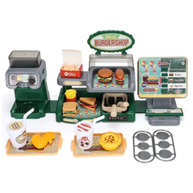 Burger Bar, Hamburger Bar, Burger Shop, Fastfood Restaurant