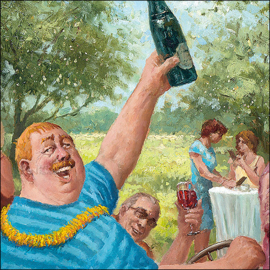 Tuinfeest Marius van Dokkum