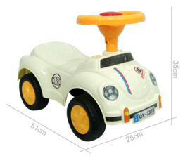 Loopauto de schattige kever, Ride on Cute Beetle Creme