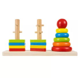 Houten vormen sorteerder