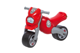 Loopmotor, Loopfiets, Racemotor Rood