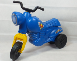 Loopfiets, Loopmotor, Motorfiets Classic Blauw Maxi 35 cm