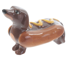 Peper en zoutstel Hotdog Mosterd