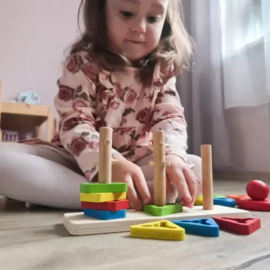 Houten vormen sorteerder