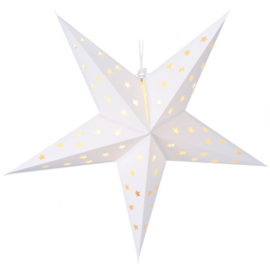 Kerstster Wit 60cm