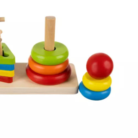Houten vormen sorteerder