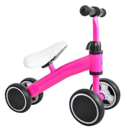 Loopfiets metaal Roze