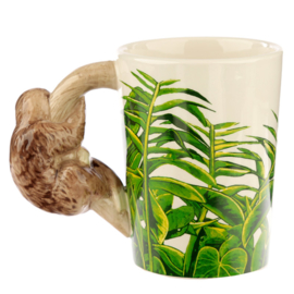 Keramiek mok Luiaard