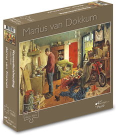 Mannenhuishouding Marius van Dokkum