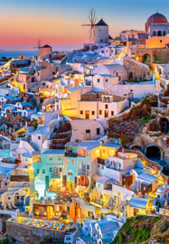 Santorini Lights Castorland C-103522