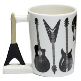 Keramiek mok Headstock rock gitaar