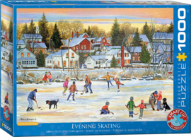 Evening Skating 1000 stukjes 's-avonds Schaatsen