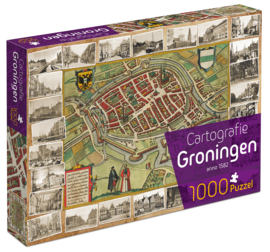 Cartografie Groningen 1000 stukjes