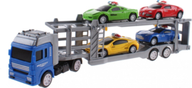 Autotransporter, Vrachtwagen met 4 auto's