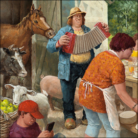 Tuinfeest Marius van Dokkum