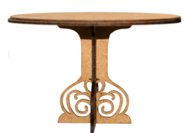 A144 Ovale tuintafel