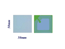 1.000 Stück 5x5 KLEBEETIKETTEN RF