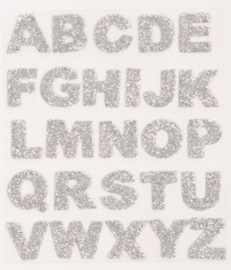 KitBit Letters voor Clippy Bags . Kleur Roze en Zilver