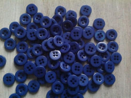 Blauw knoopje 10 mm