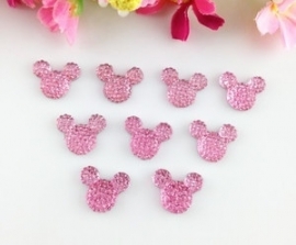 Mickey Mouse kopjes Roze per stuk € 0,20