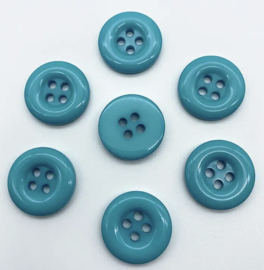 Turquoise blauw 18 mm