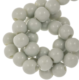 8.  Pastel Sage Grey 4 mm. 100 voor