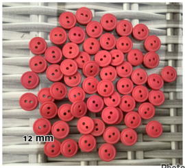 Roze rood 12 mm 10 voor €1,00