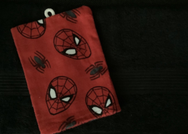 Handdoek met naam en Spiderman washandje
