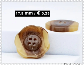 Bloemvorm 17.5 mm
