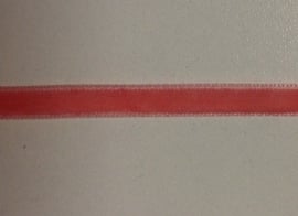 Roze fluweelband € 0.20 per meter