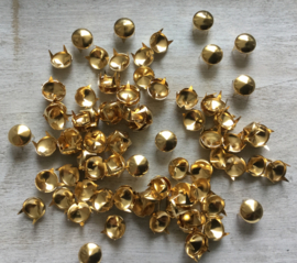 Studs goud  10 mm 30 voor