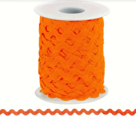 Zigzagband Oranje per meter