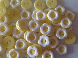 Geel wit  12 mm