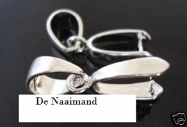 Hangers zilver 2 voor € 0.35