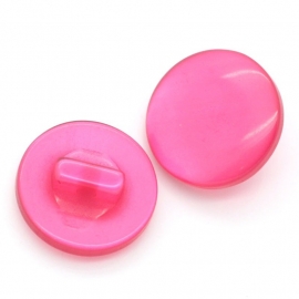 Donker roze knoopje.  12 mm