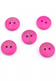 Fuchia met boom. 15 mm. per stuk