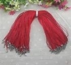 Organza ketting Rood