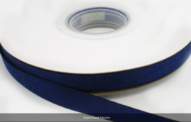 Keperband blauw. 9 mm