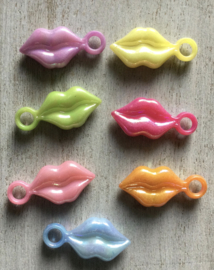 Lips bedels /25 mm  7 stuks